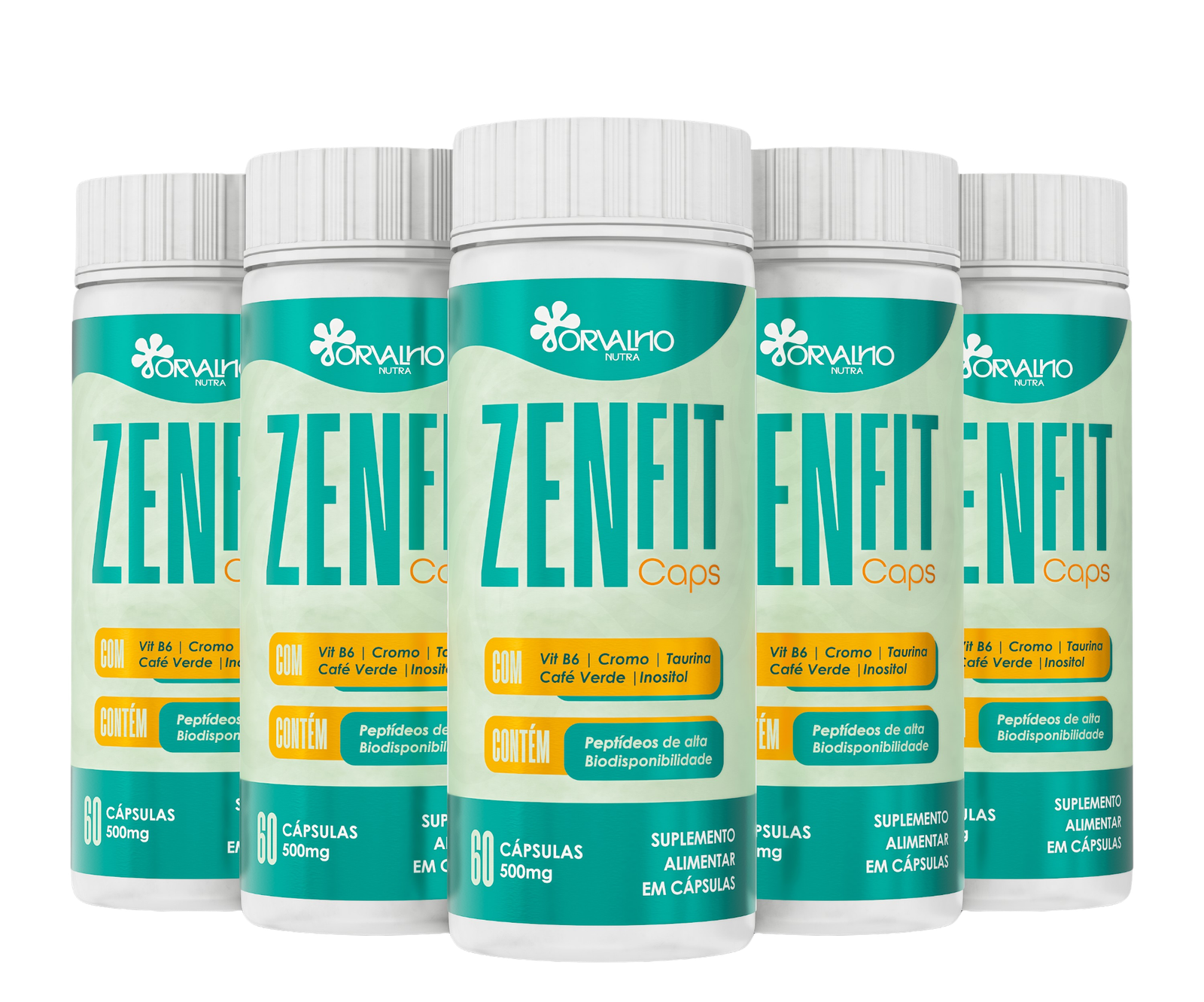 Kit 5 unidades ZENfit Caps